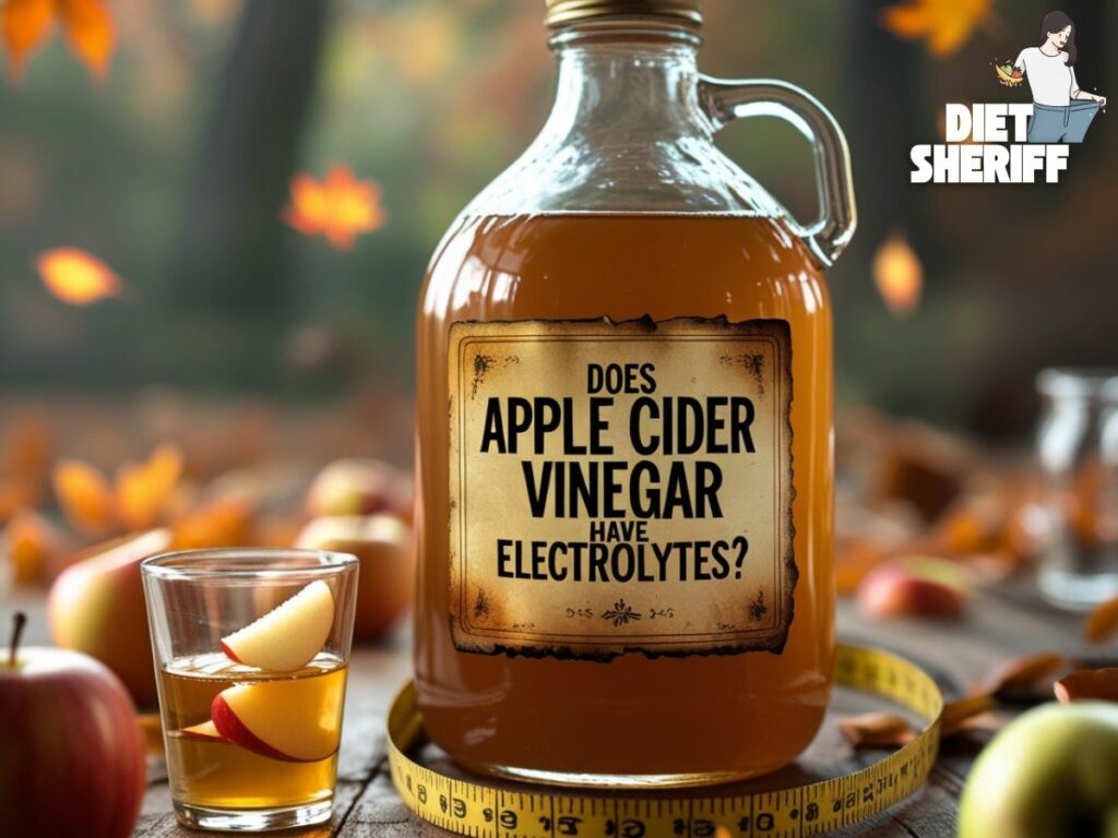 Electrolyte Content in Apple Cider Vinegar