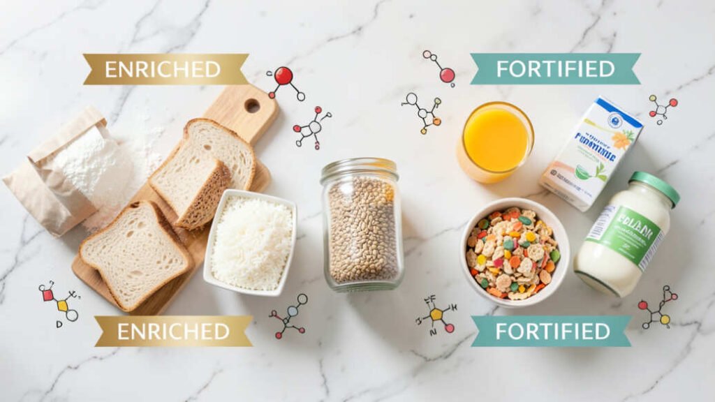 Enriched vs Fortified Foods: Key Differences Explained