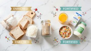 Enriched vs Fortified Foods: Key Differences Explained