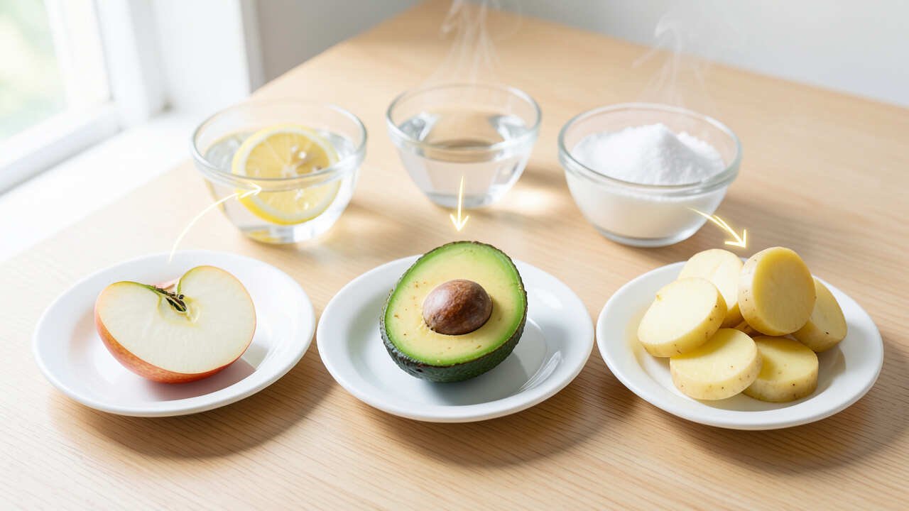 How Do You Stop Specific Items Like Apples, Avocados, and Potatoes From Browning?