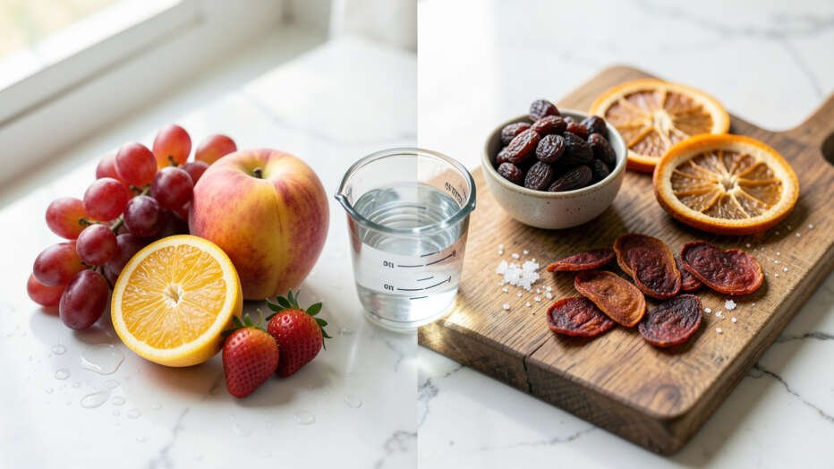 How Does Dehydration Affect Fruit Calories and Sugar?