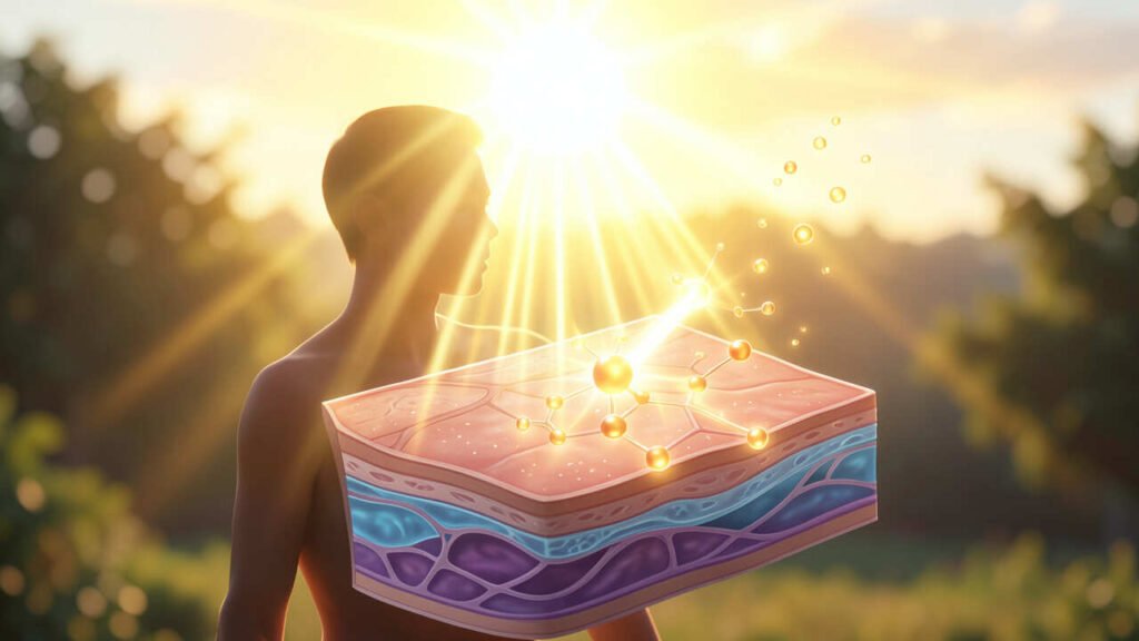 How Does the Human Body Make Vitamin D From Sunlight?
