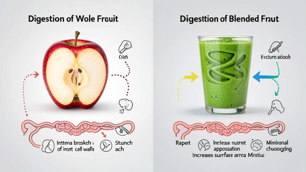 How Does Your Body Digest a Whole Fruit?