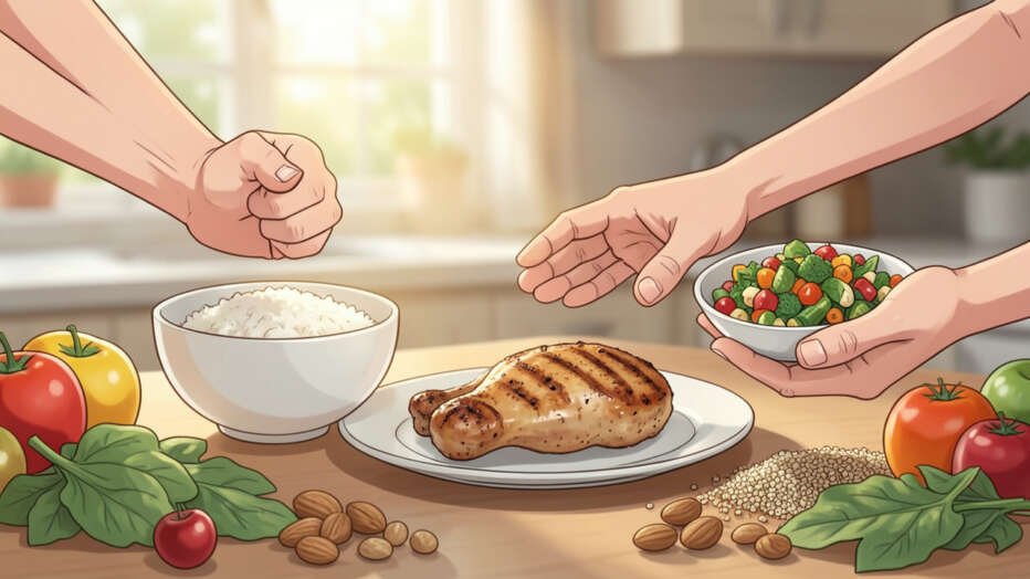 How to Estimate Healthy Portions Without Measuring