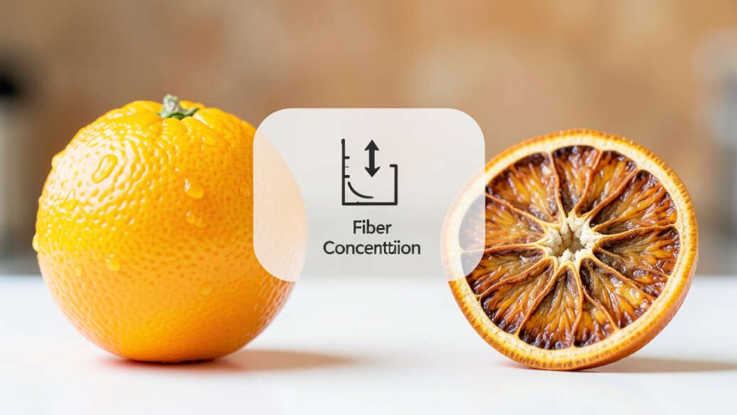 Is Dried Fruit High in Fiber Compared to Fresh Fruit?