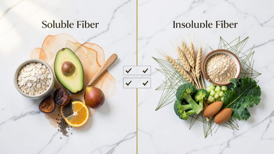 Quick Comparison Table: Soluble vs Insoluble Fibre