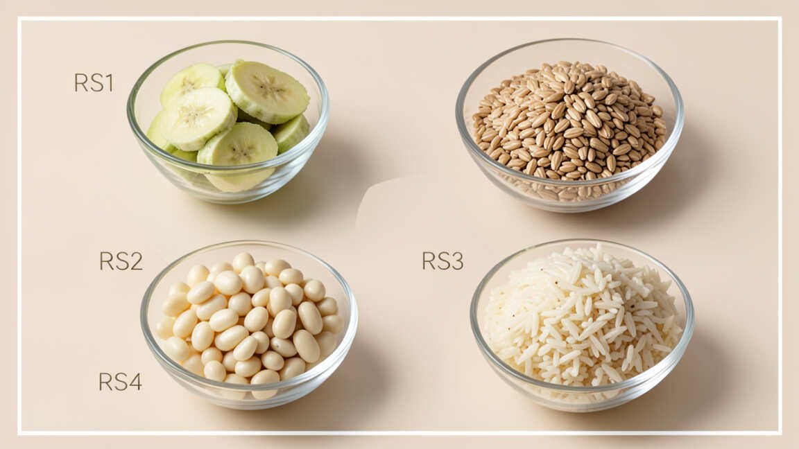 The Main Types of Resistant Starch