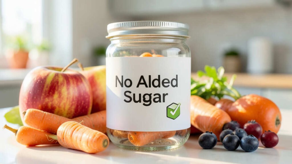 What Does “No Added Sugar” Actually Mean on Food Labels?