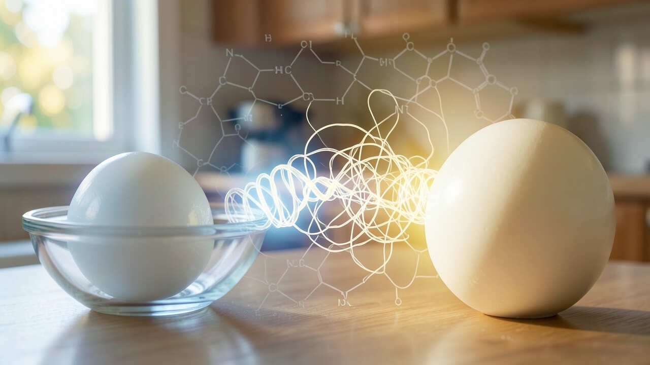 What Is Protein Denaturation and How Does Cooking Trigger It?