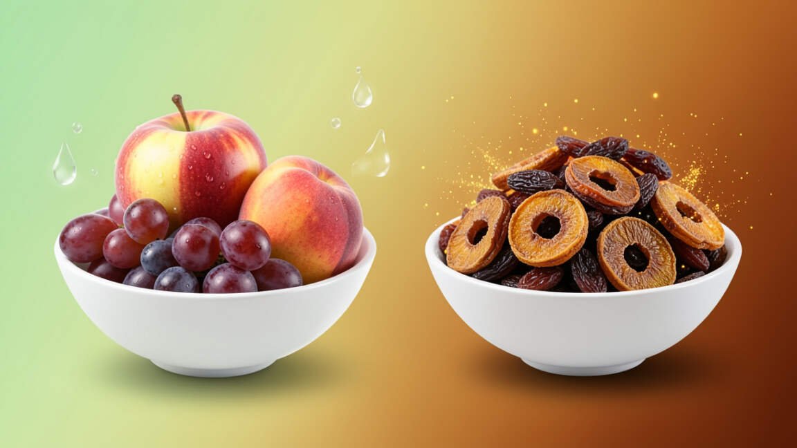 What Is the Nutritional Difference Between Dried and Fresh Fruit?