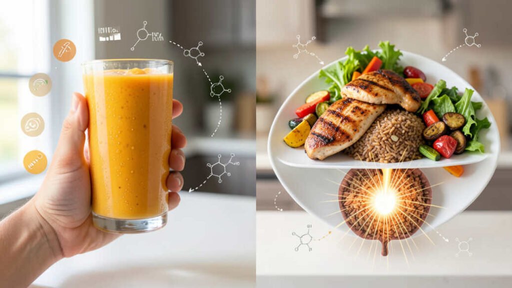 Why Liquid Calories Feel Less Filling Than Solid Food
