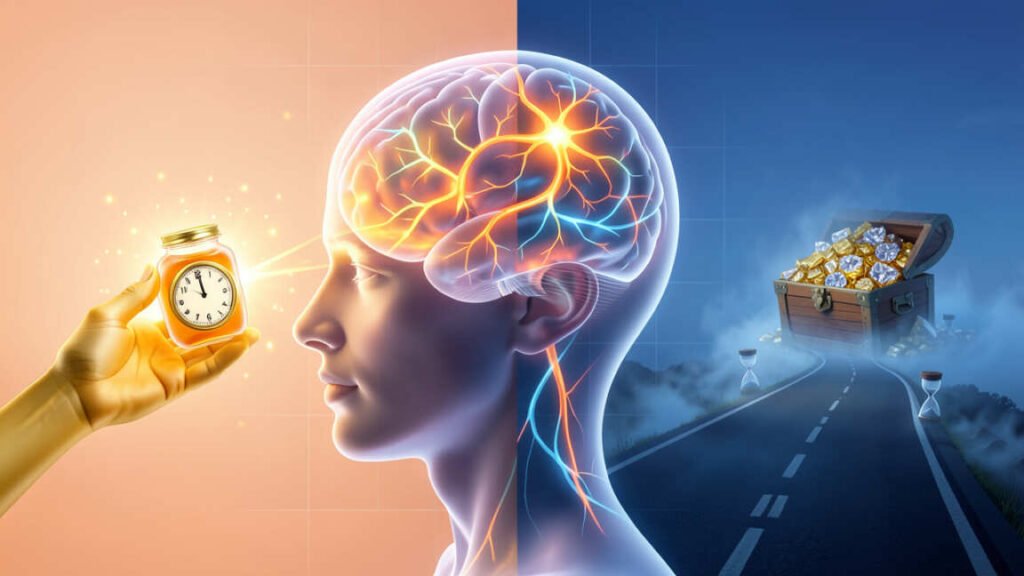 Why the Brain Picks an Immediate Reward Over a Bigger Future