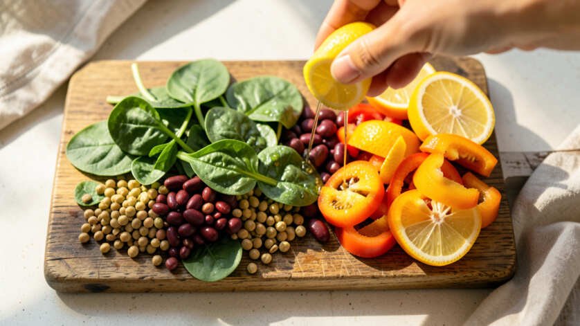 Why Vitamin C Boosts Non-Heme Iron Absorption